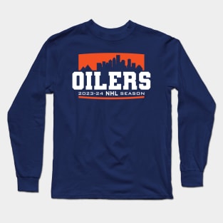 Oilers Hockey 2023-24 Long Sleeve T-Shirt